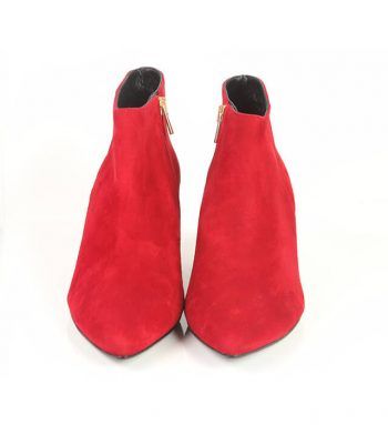Botines Mujer Red Piel Ante Bajo Angari Shoes.