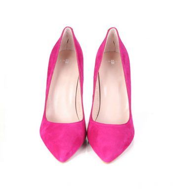 Zapatos Fiesta Mujer Pink Ante Angari Shoes.
