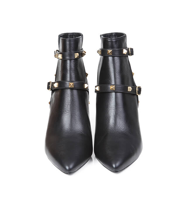 botines tachuelas
