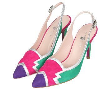 Zapatos Mujer Stilettos Multicolor Tacón Fino Angari Shoes.