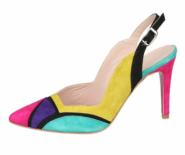 Zapato Salón Mujer Ante Varios Colores Angari Shoes.