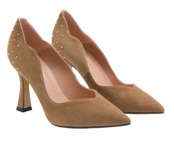 Stiletto piel ante brandy